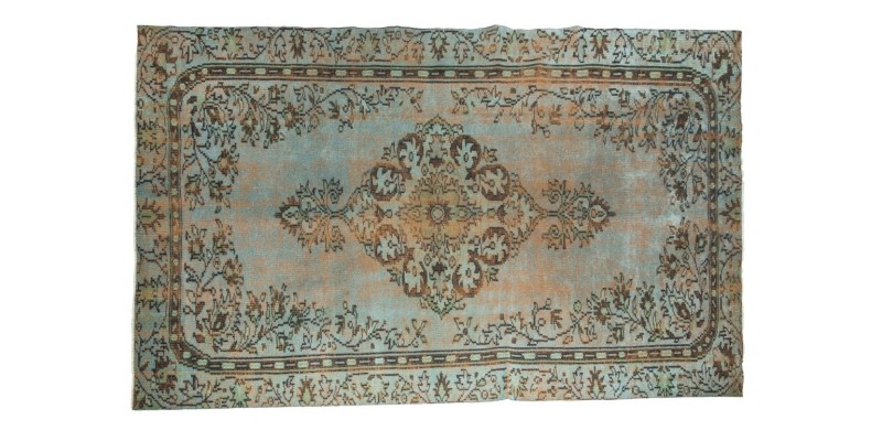 4.6 X 7.1 Ft 1143x217 CM  This is one Hand Knotted Rug , Turkish Vintage Rug , Kitchen Rug 