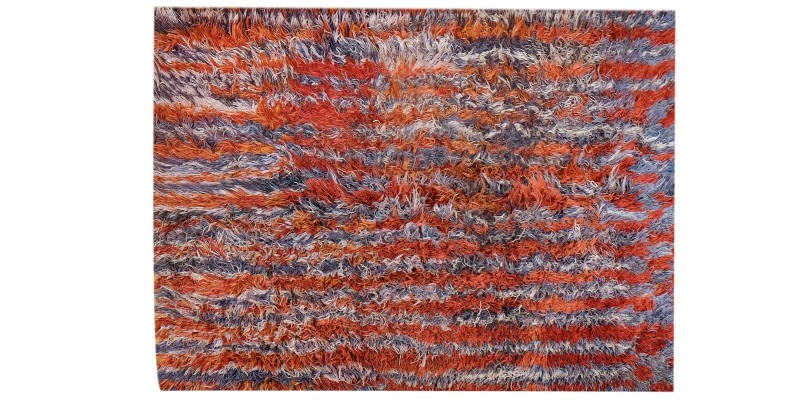 8'x8'4'' Feet , oversize shaggy tulu rug , 8x8 feet handmade rug , turkish handmade rug, high pile tulu rug, area decoration rug, 245x266 cm