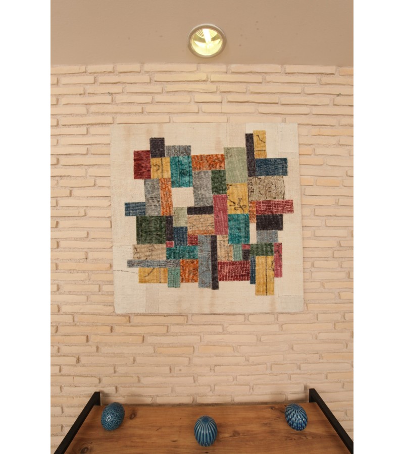 SPECİAL HAND-MADE WORKİNG       (( COLOR SQUARE ))
