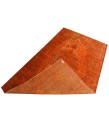 5.5 x 8.4 Ft  165x255 cm Orange rug