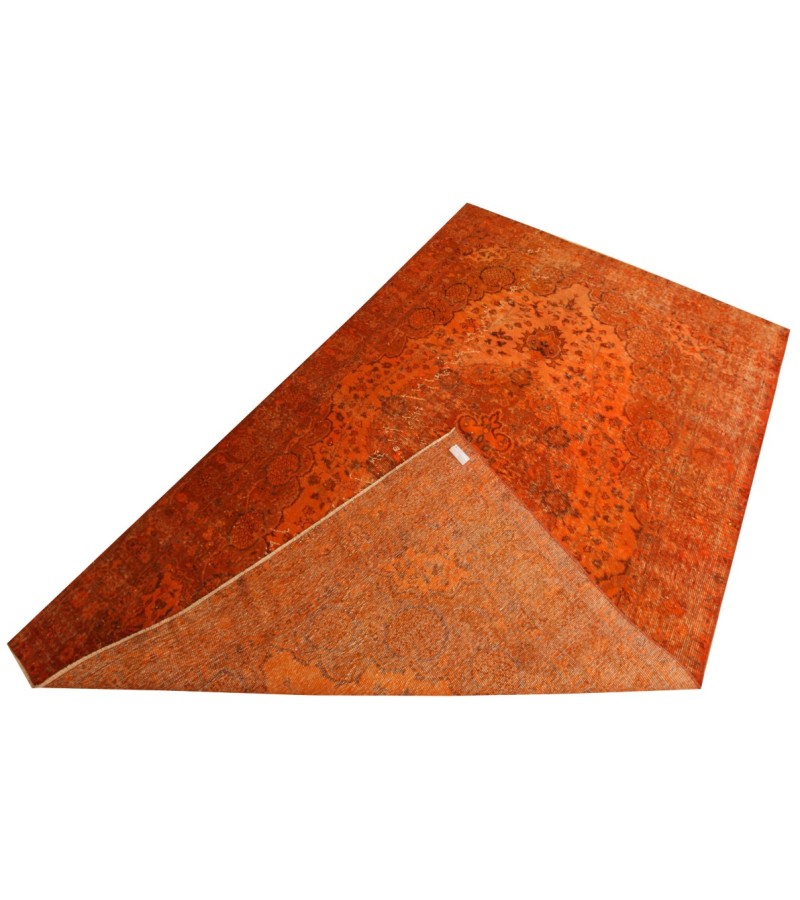 5.5 x 8.4 Ft  165x255 cm Orange rug