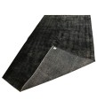 6.0 X 8.11 Ft..  184x271 cm Simple pattern black carpet