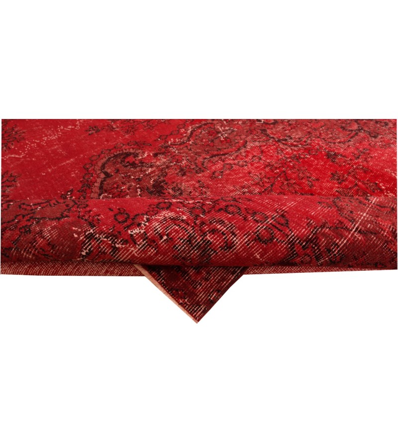 6.4 x 9.8 Ft.. 194X296 CM   Rustic Red Deco Carpet