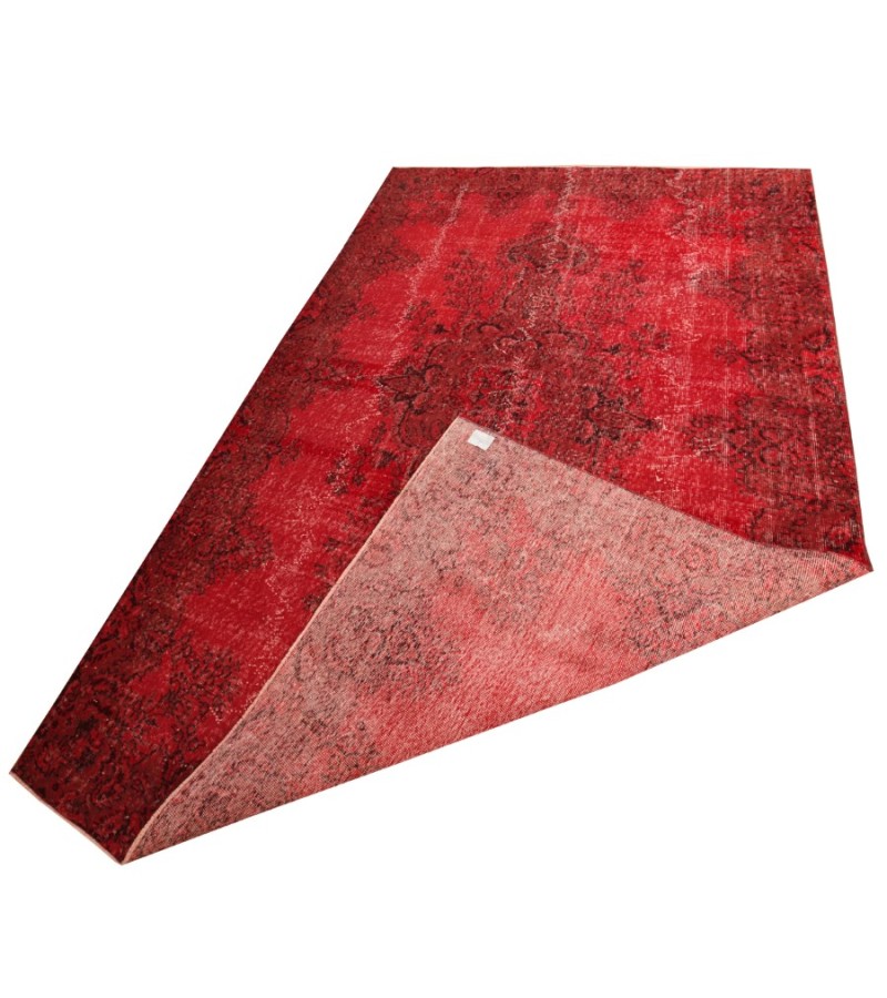 6.4 x 9.8 Ft.. 194X296 CM   Rustic Red Deco Carpet
