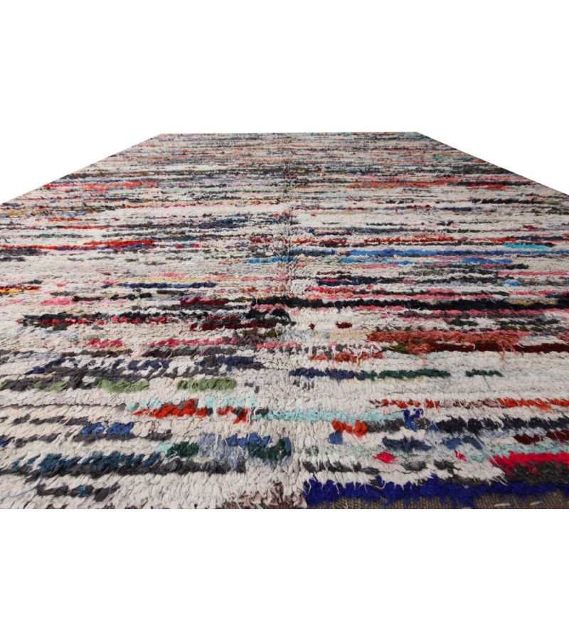 6.6 X 8.2 Ft..200x250 cm  Colorful Shaggy rug