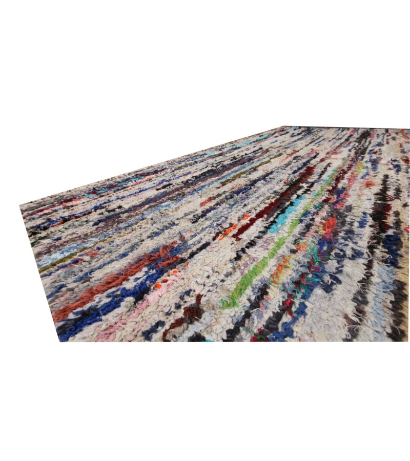 6.6 X 8.2 Ft..200x250 cm  Colorful Shaggy rug
