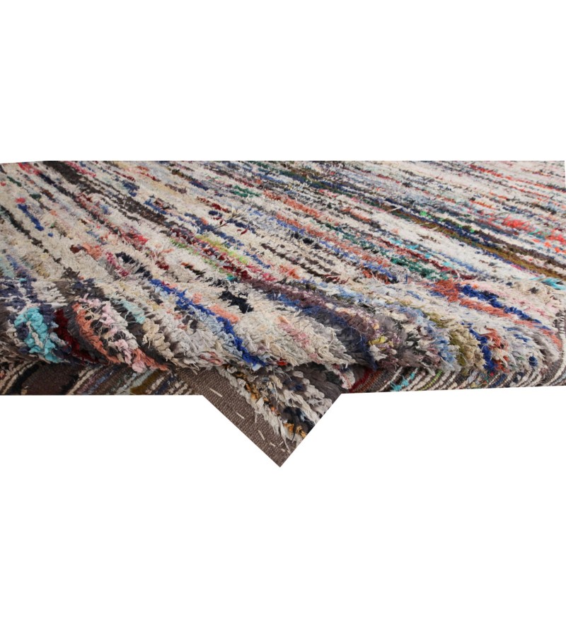 6.6 X 8.2 Ft..200x250 cm  Colorful Shaggy rug