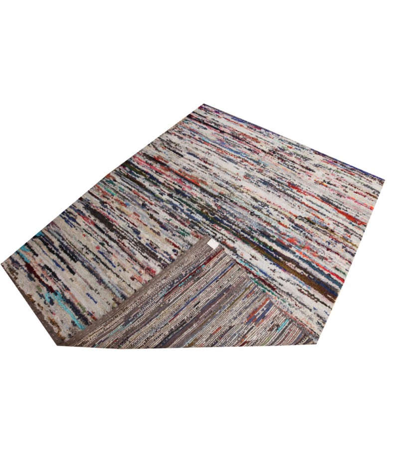 6.6 X 8.2 Ft..200x250 cm  Colorful Shaggy rug