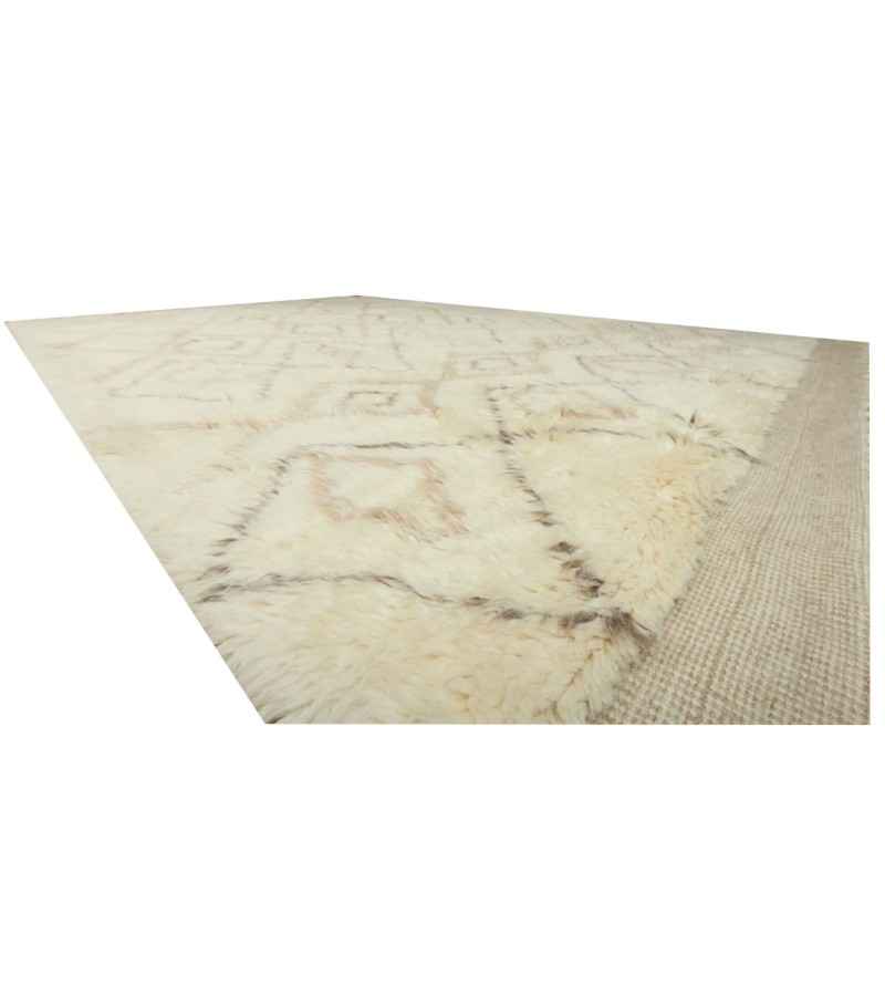 6.9 X 10.10 Ft..  205x330  cm Extra Large Soft Abstract Morocco Rug