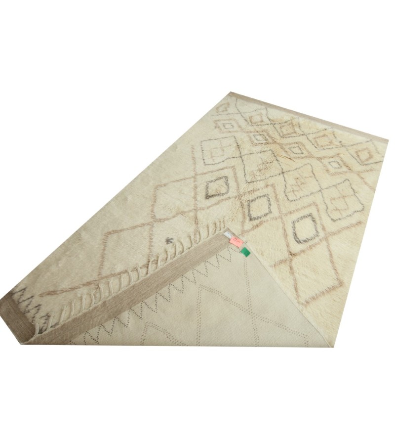 6.9 X 10.10 Ft..  205x330  cm Extra Large Soft Abstract Morocco Rug