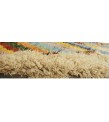 6.11 X 10 Ft.. 210x305 cm  Designer Colorful Curly Pile rug