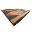 4.7 X 6.5 Ft.. 140x195 cm  Abstract Design Kilim Rug .. (Sold out)