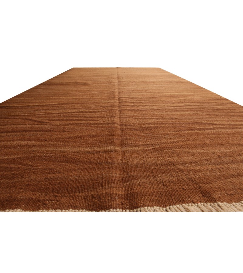 5 X 7.1 Ft.. 152x215 cm Small brown Kilim