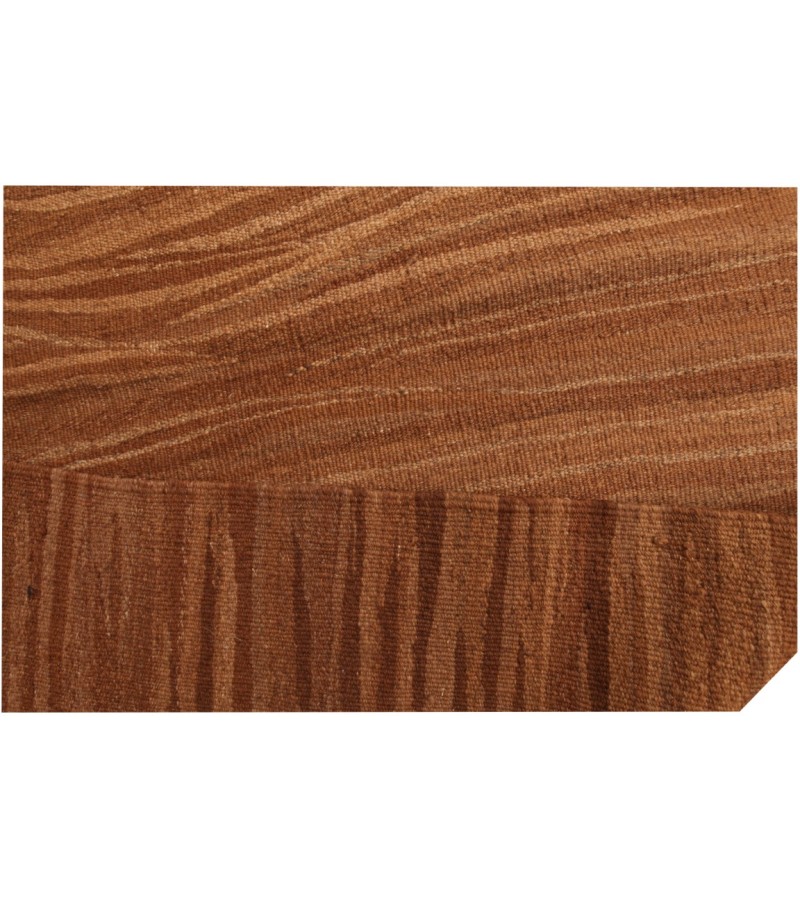 5 X 7.1 Ft.. 152x215 cm Small brown Kilim