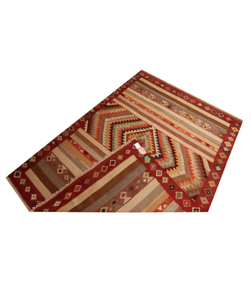 5.11 X 8.0  Ft.. 180x245 cm Kilim Area Rug