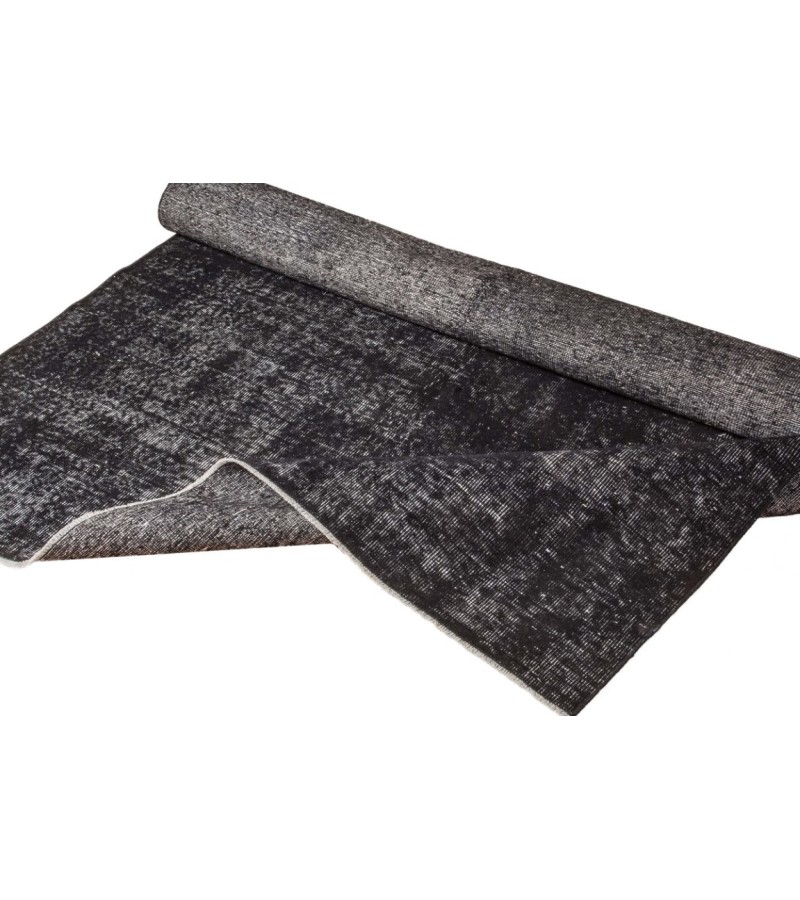 5.9 X 8.9 Ft  175X267 cm BLAck Rug