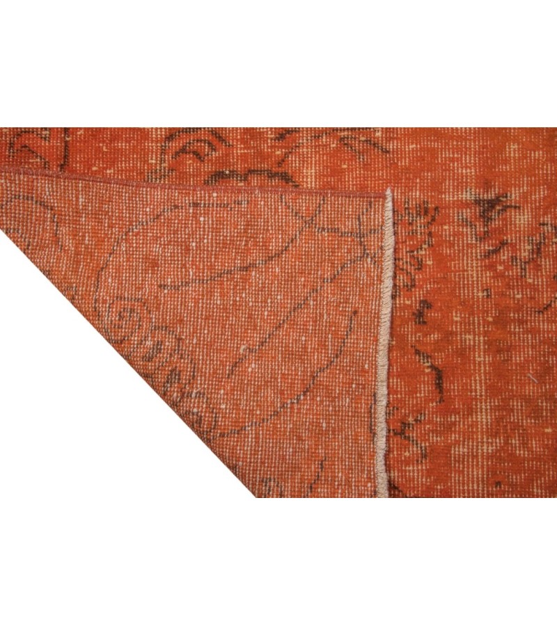 5.7 X 9.1 170 X 276 CM  Orange Vintage Carpet