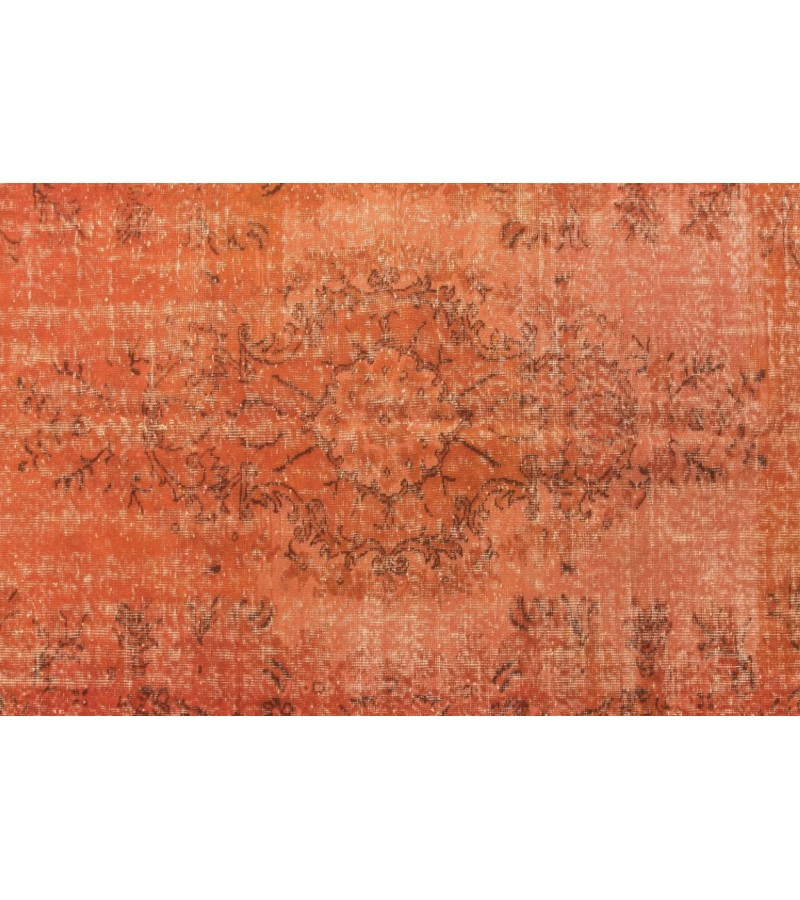 5.7 X 9.1 170 X 276 CM  Orange Vintage Carpet
