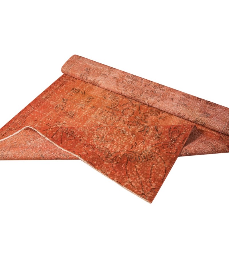 5.7 X 9.1 170 X 276 CM  Orange Vintage Carpet