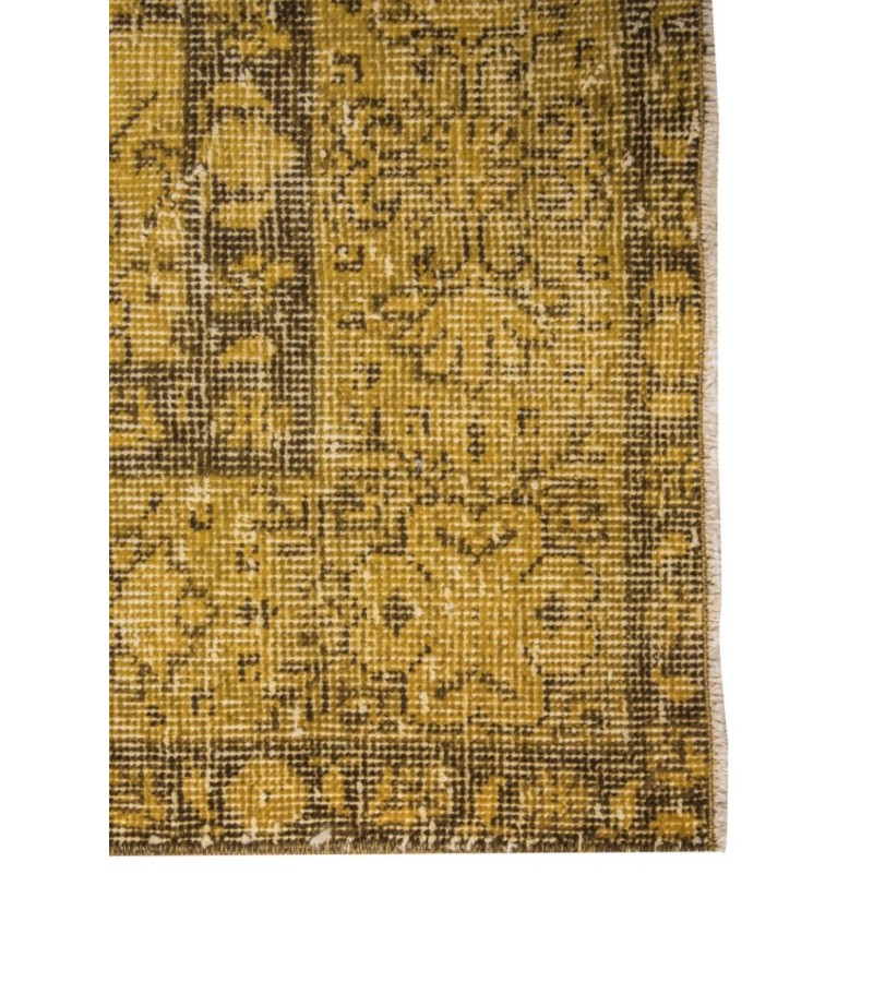 5.3X8.8 Ft.. 160X205 CM Pastel Yellow Bedroom Rug