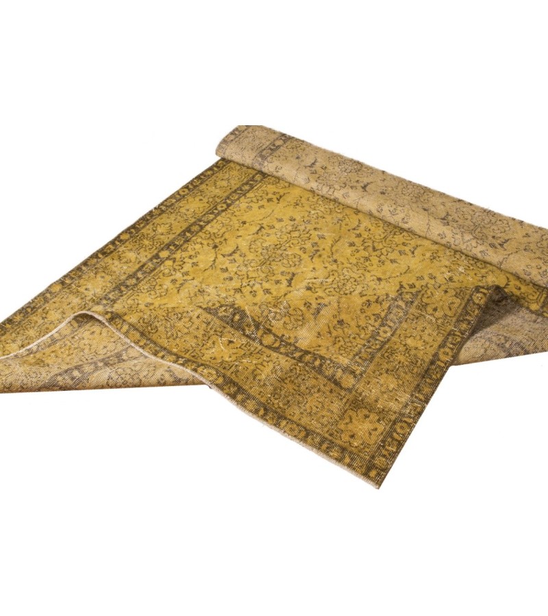 5.3X8.8 Ft.. 160X205 CM Pastel Yellow Bedroom Rug