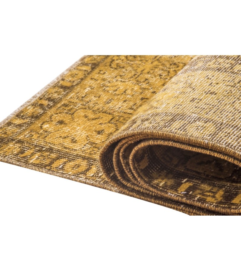 5.3X8.8 Ft.. 160X205 CM Pastel Yellow Bedroom Rug