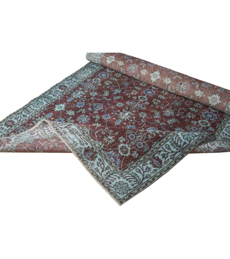 5.5 X 9.6 Ft.. 165X290 CM Floral Modern Boho deco Oushak Rug