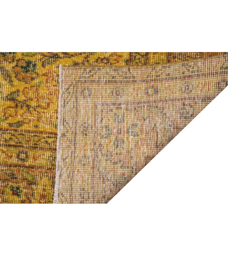 5.4 X 8.10 Ft.. 163X270 CM Mixed Color Vintage Turkish Rug