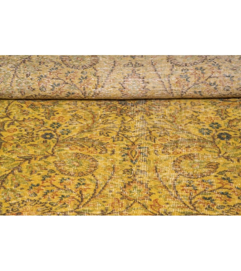 5.4 X 8.10 Ft.. 163X270 CM Mixed Color Vintage Turkish Rug