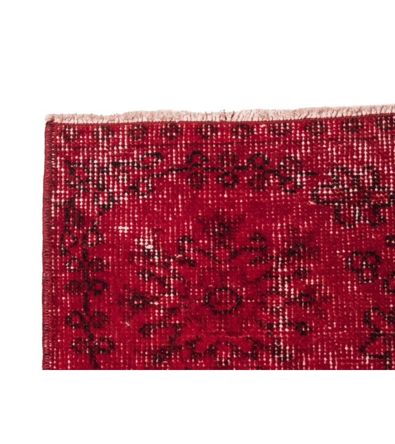5.6 X 8.8 Ft.. 171x268 cm Red Vintage Carpet , Kitchen rug