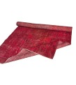 5.6 X 8.8 Ft.. 171x268 cm Red Vintage Carpet , Kitchen rug