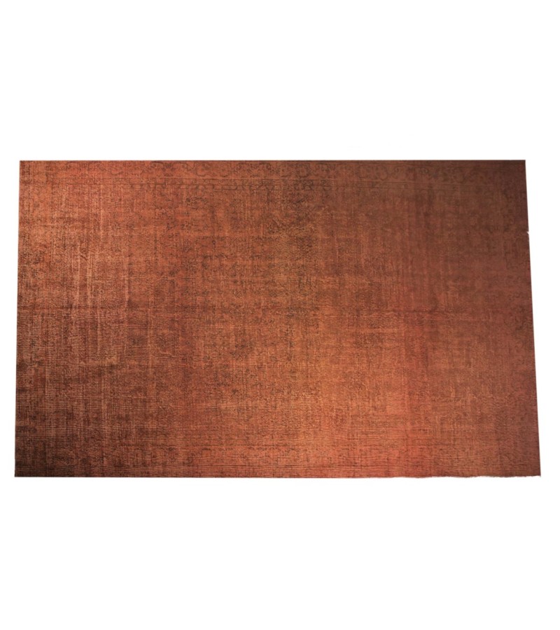 8.1 X 11.8 Ft 250x360 CM  Orange Turkish Area Rug Large Living Room rug