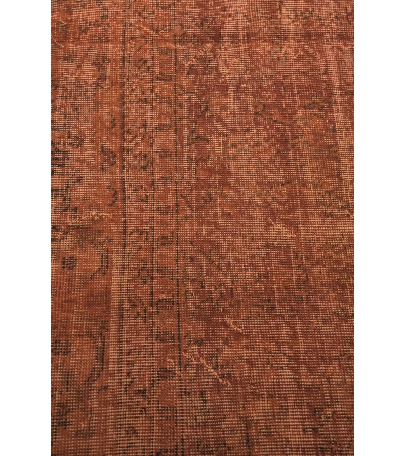 8.1 X 11.8 Ft 250x360 CM  Orange Turkish Area Rug Large Living Room rug