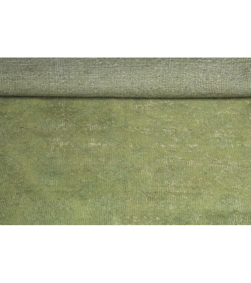 6.2 X 9.8 Ft 190x300 CM Green Bedroom Rug , Living Room rug , Turkish Area Rug