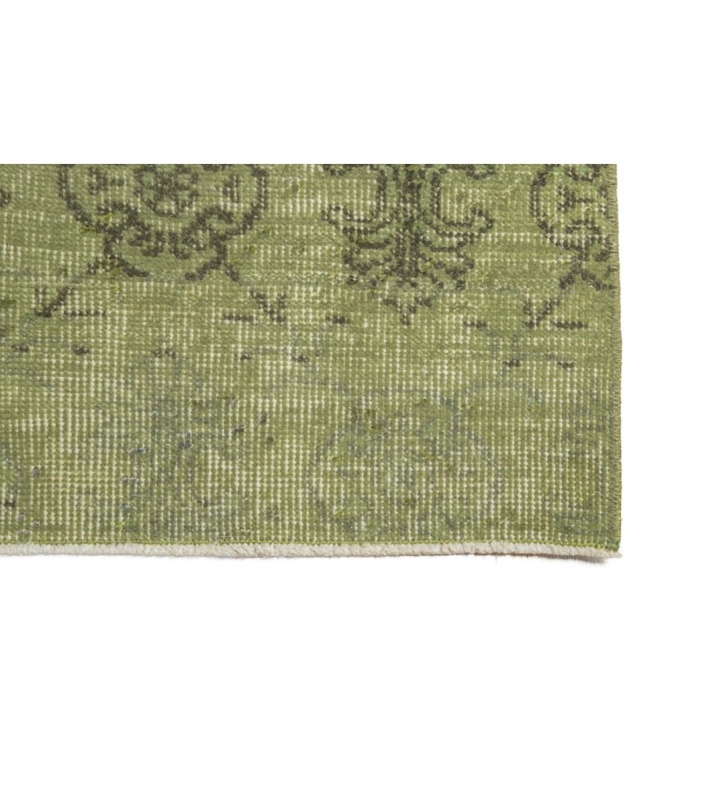 6.2 X 9.8 Ft 190x300 CM Green Bedroom Rug , Living Room rug , Turkish Area Rug