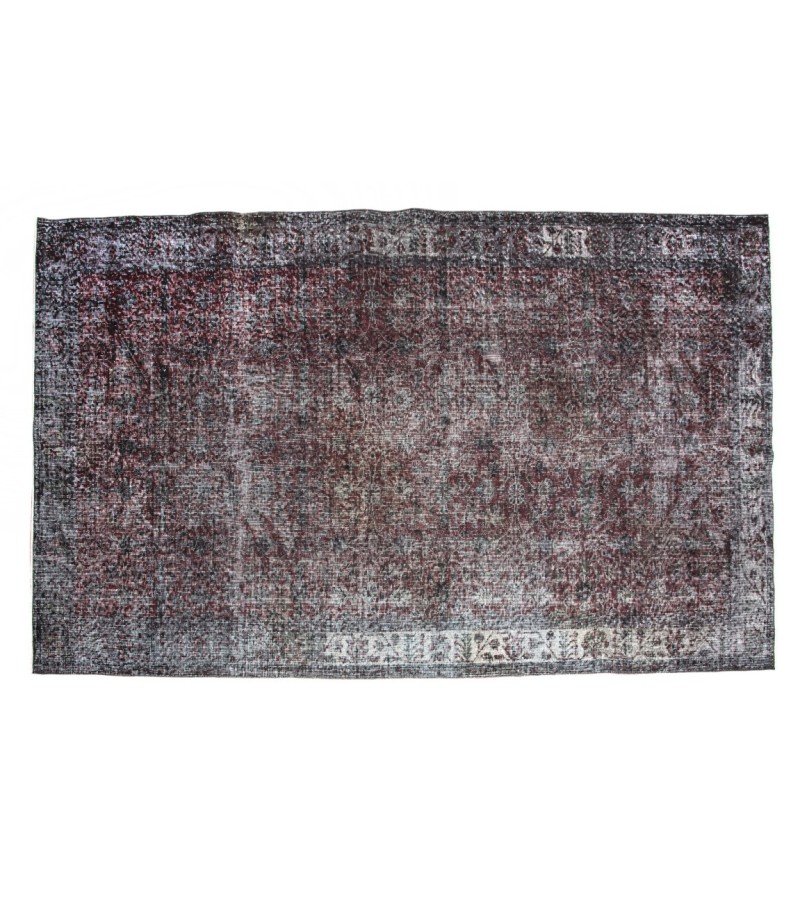 5.4 X 9.1 Ft 165x278 CM  Turkish Vintage Rug , Living Room ,  Hand Knotted Rug