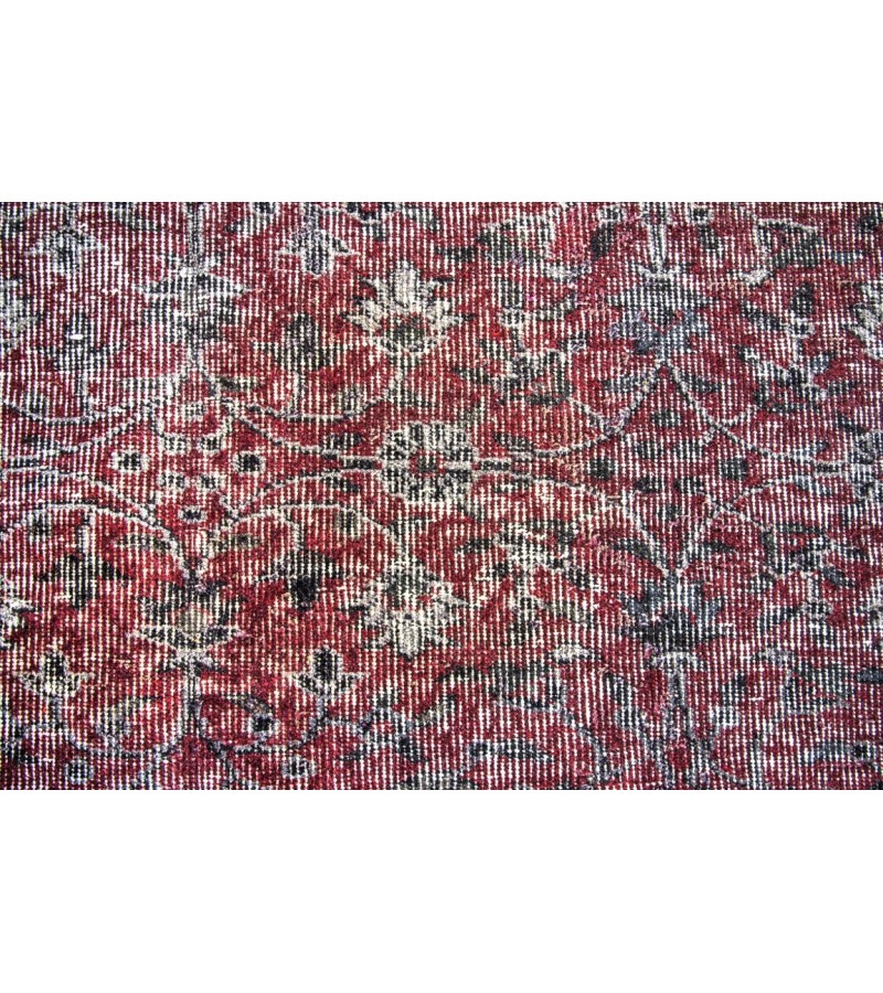 5.4 X 9.1 Ft 165x278 CM  Turkish Vintage Rug , Living Room ,  Hand Knotted Rug
