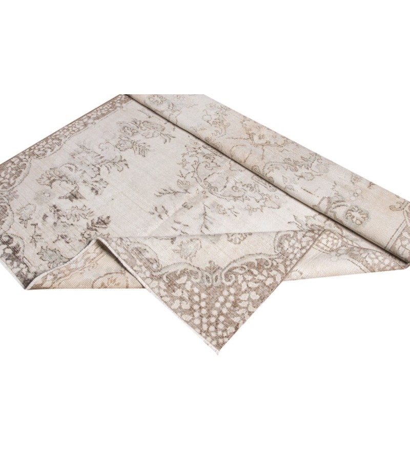 5.7 X 9.1 Ft.. 175x280 cm Pastel Colors high Pile Designer rug , Living Room Rug