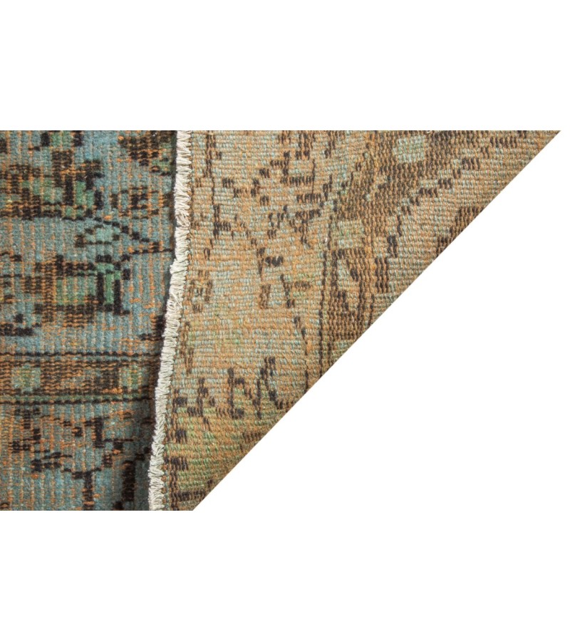 4.6 X 7.1 Ft 1143x217 CM  This is one Hand Knotted Rug , Turkish Vintage Rug , Kitchen Rug