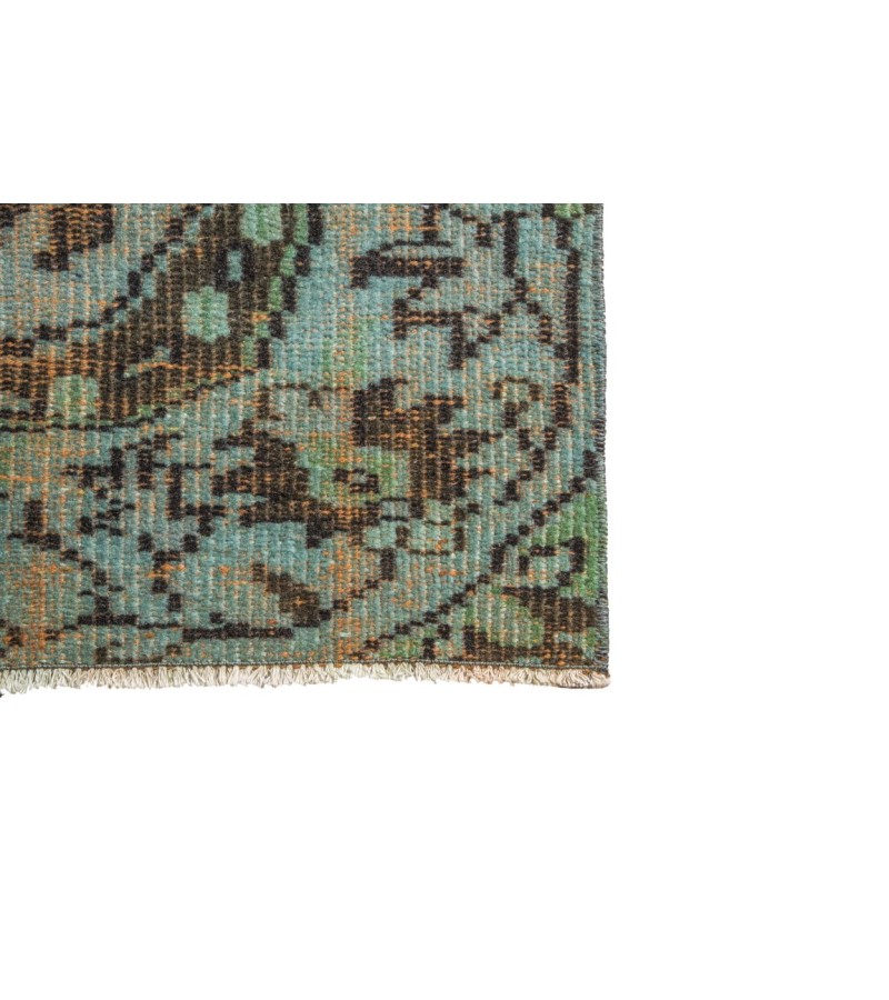 4.6 X 7.1 Ft 1143x217 CM  This is one Hand Knotted Rug , Turkish Vintage Rug , Kitchen Rug