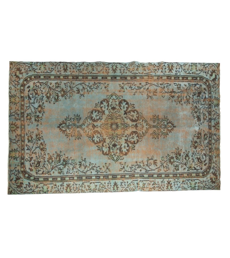 4.6 X 7.1 Ft 1143x217 CM  This is one Hand Knotted Rug , Turkish Vintage Rug , Kitchen Rug