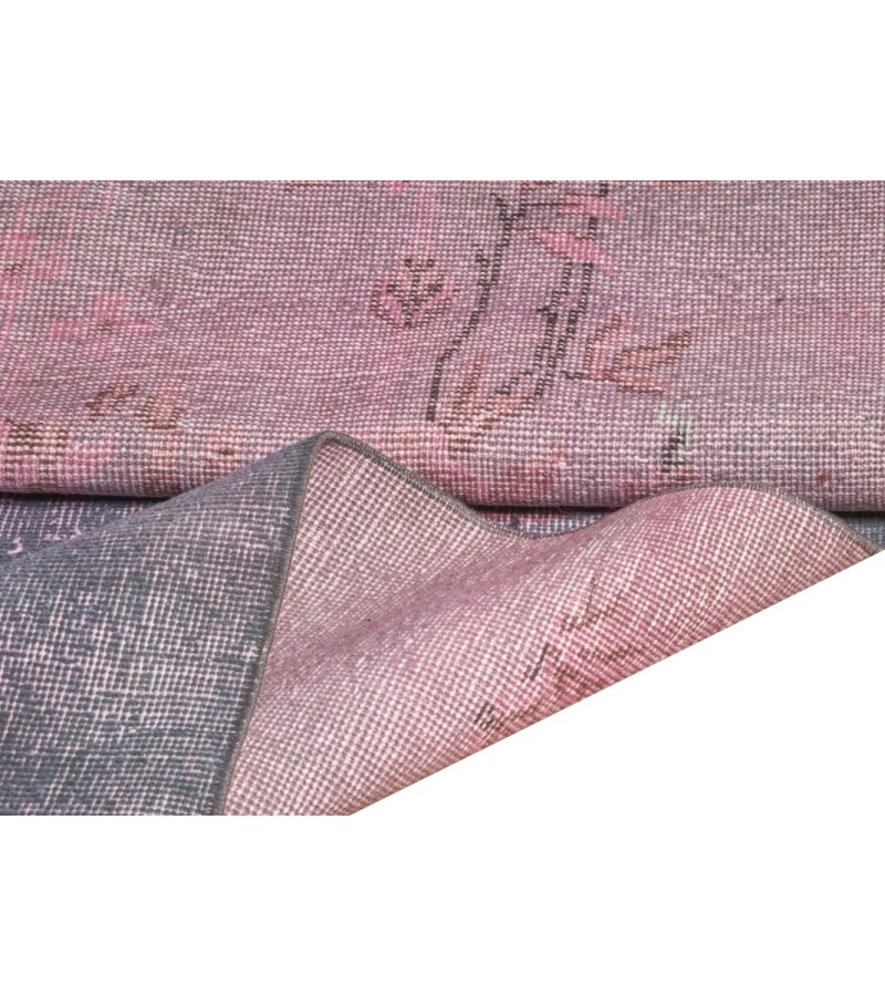 5.3 X 8.7 Ft.. 162x267 cm Pastel Colors high Pile Designer rug  Vintage Turkish Area Rug , No Repair , Nice situation