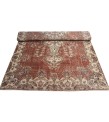5 X 9 Feet . PErfect Madallion Rug , Copper Color Rug , Turkish Hand KNotted Antique Rug , Living Room Rug , No Repeair PErfect Condition