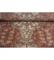 5 X 9 Feet . PErfect Madallion Rug , Copper Color Rug , Turkish Hand KNotted Antique Rug , Living Room Rug , No Repeair PErfect Condition