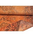 5.7 X 9.2 Ft.. 175x283 cm Orange Color Rug , Living Room Rug , Hand Knotted Rug , Mid-Country Rug Very Good  situation