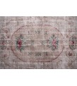 7 X 10 Feet . All over Flower Pattern , Pastel Rainbow Colors Rug , Turkish Hand Knotted Living Room Rug , No Repeair PErfect Condition
