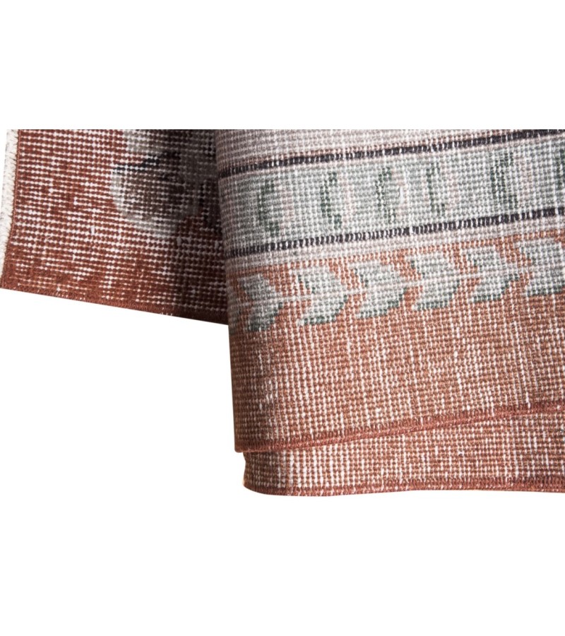 7 X 10 Feet . All over Flower Pattern , Pastel Rainbow Colors Rug , Turkish Hand Knotted Living Room Rug , No Repeair PErfect Condition