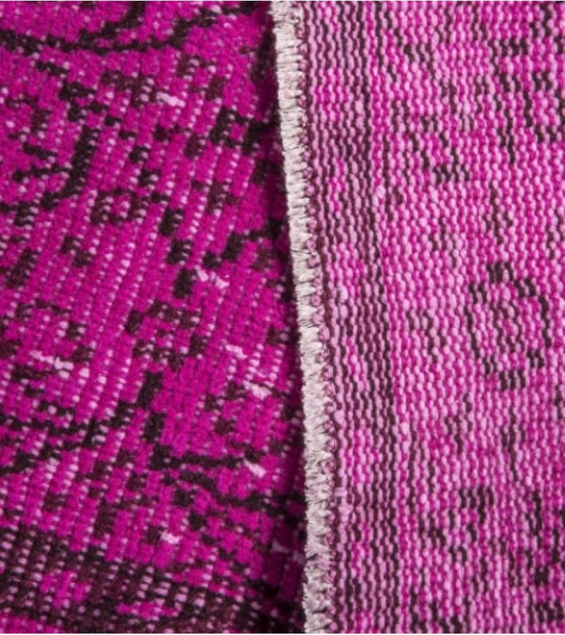 5 X 8.8 Ft.. 151x269 cm Pastel Pink  Colors high Pile Designer rug , Turkish Hand Knotted Rug