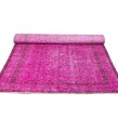 5 X 8.8 Ft.. 151x269 cm Pastel Pink  Colors high Pile Designer rug , Turkish Hand Knotted Rug
