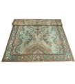 5.2 X 9 Ft.. 159x274 cm This is Hand Knotted Turkish Rug , Two Colors Rug 